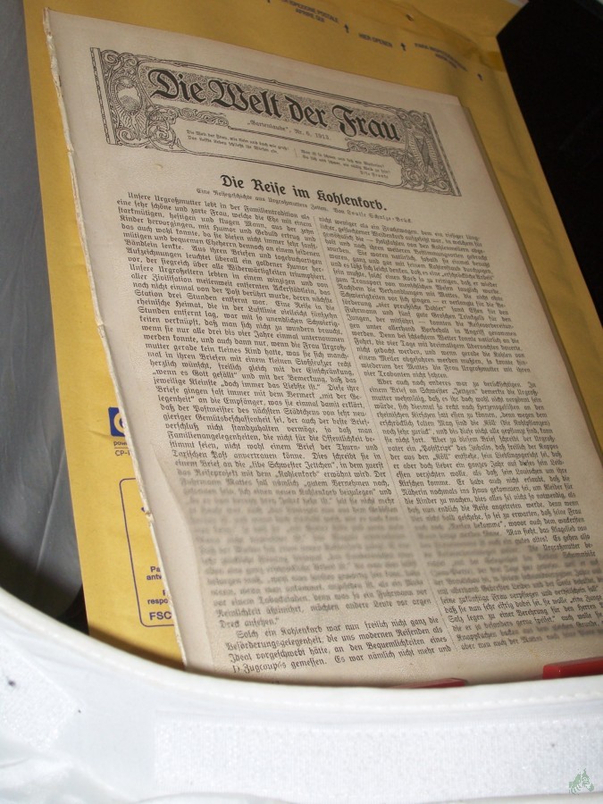 Artikelbild 1 des Artikels “No 6, 1913, Loseblattsammlung mit zahlreichen schwarz weiß Abbildungen “