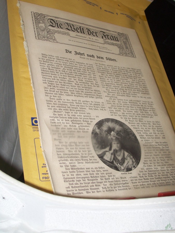 Artikelbild 1 des Artikels “No 8, 1913, Loseblattsammlung mit zahlreichen schwarz weiß Abbildungen “