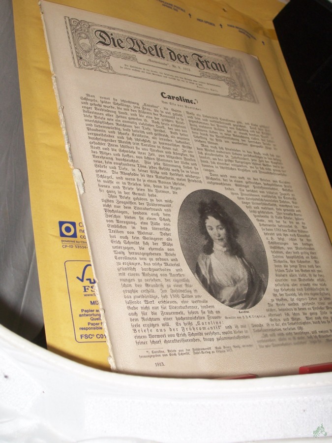 Artikelbild 1 des Artikels “No 9, 1913, Loseblattsammlung mit zahlreichen schwarz weiß Abbildungen “