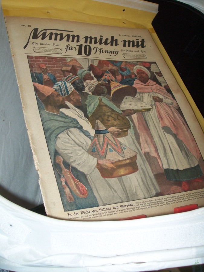 Artikelbild 1 des Artikels “No 16, 1907/08, 15 Seiten; AUF DER VORDERSEITE 