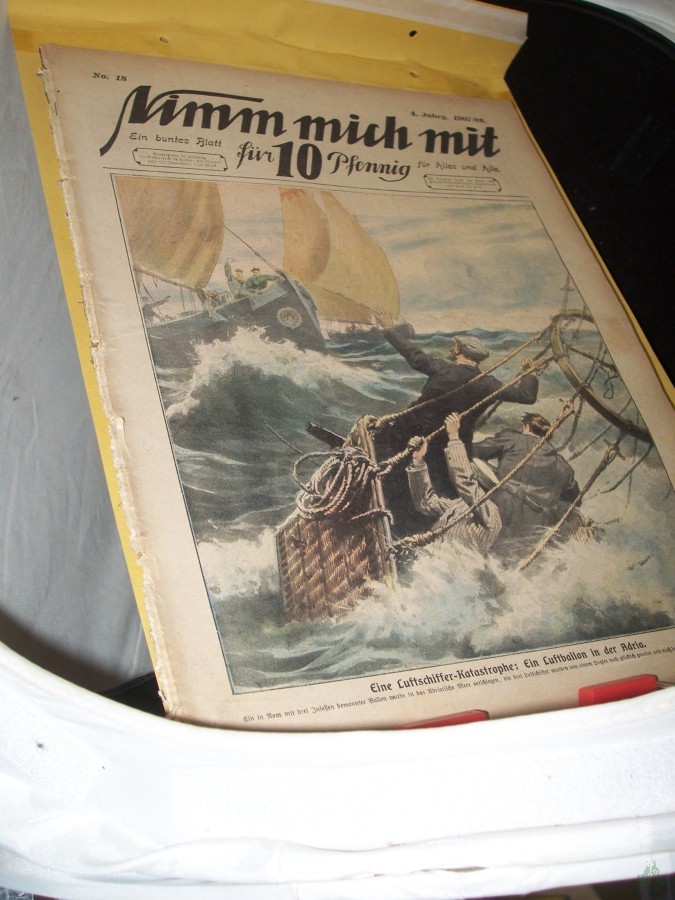 Artikelbild 1 des Artikels “No 18, 1907/08, 15 Seiten; AUF DER VORDERSEITE BILD