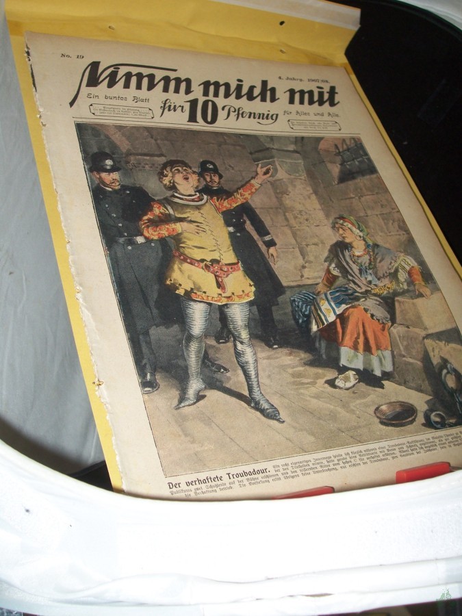 Artikelbild 1 des Artikels “No 19, 1907/08, 15 Seiten, AUF DER VORDERSEITE 