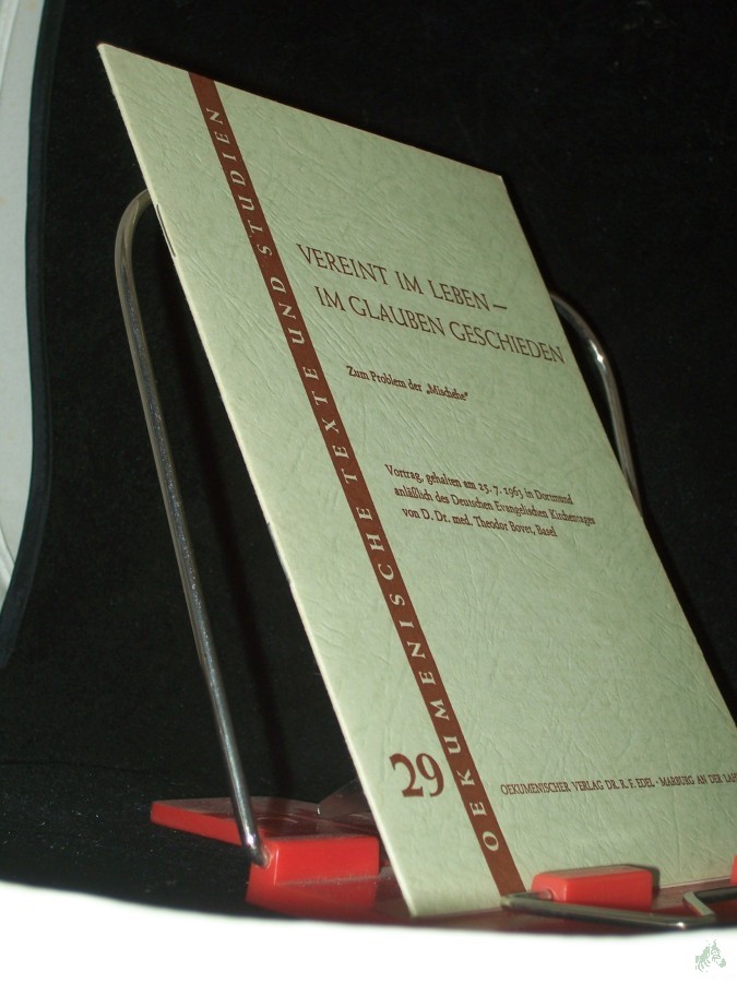 Product image 1 of the product “Zum Problem der Mischehe ”