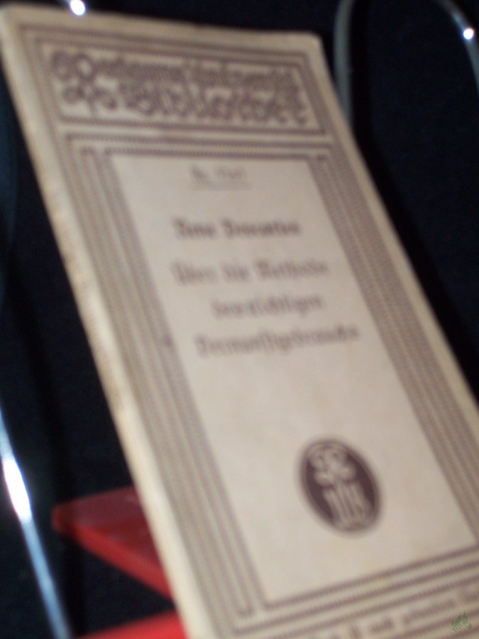 Artikelbild 1 des Artikels “Abhandlungen über die Methode des richtigen Vernunftsgebrauchs und der wissenschaftlichen Wahrheitsforschung / René Descartes. Übers. v. Ludwig Fischer “