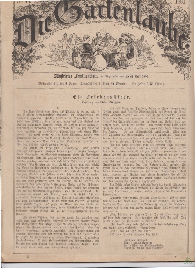 Artikelbild 1 des Artikels “43/1881 “