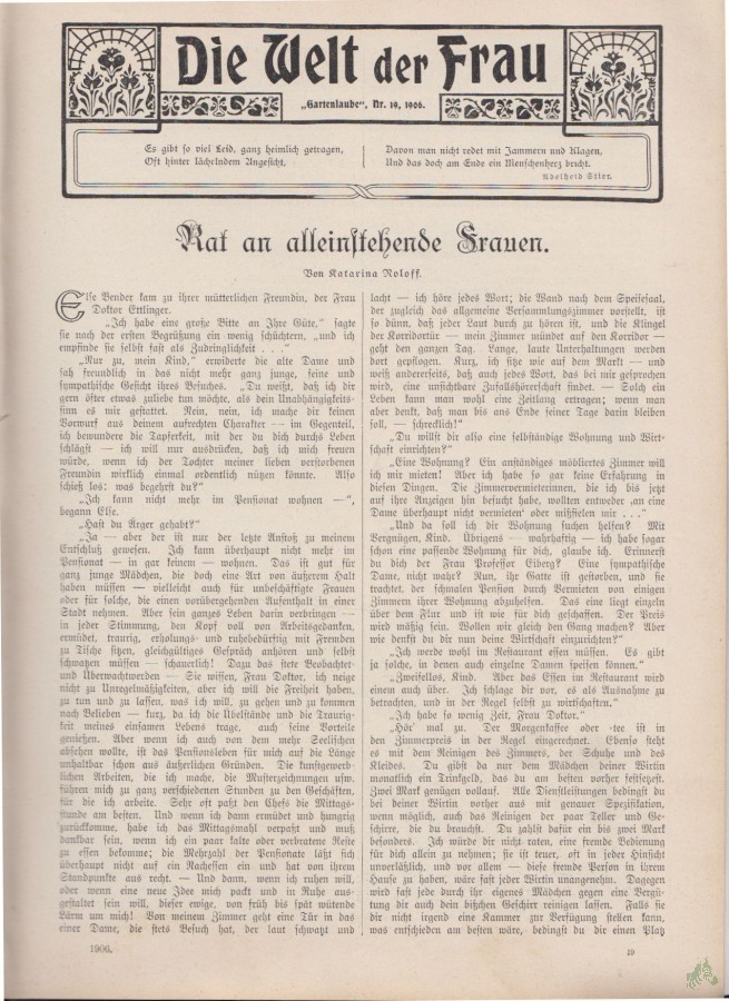 Artikelbild 1 des Artikels “19/1906 “