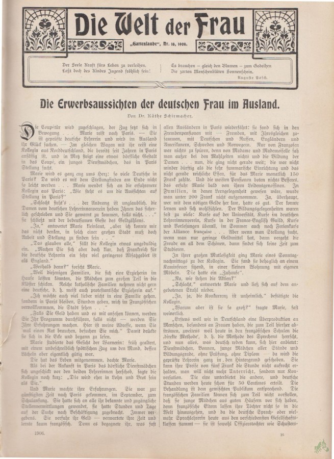 Artikelbild 1 des Artikels “16/1906 “