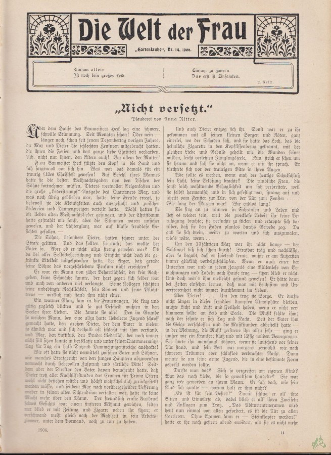Artikelbild 1 des Artikels “14/1906 “