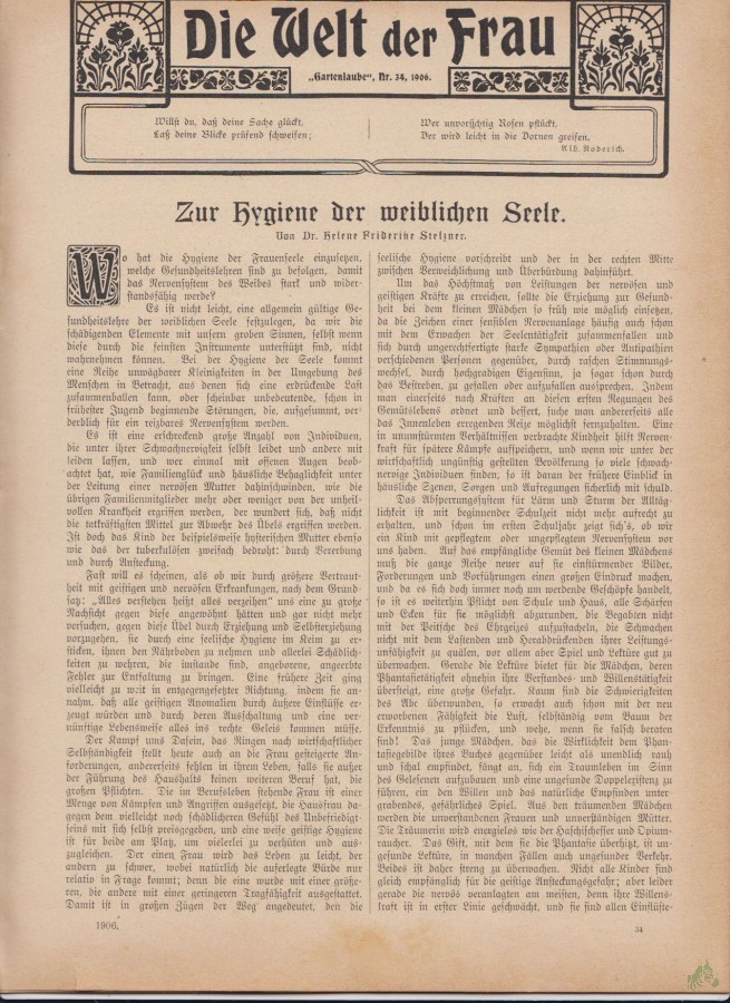 Artikelbild 1 des Artikels “34/1906 “