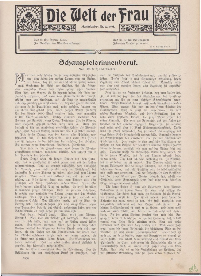 Artikelbild 1 des Artikels “33/1906 “