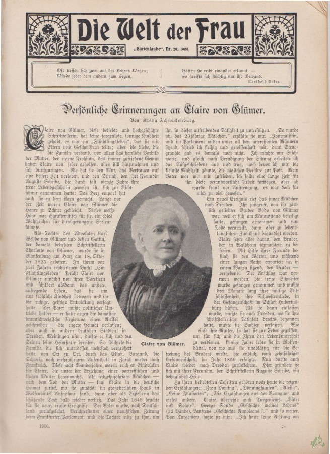 Artikelbild 1 des Artikels “29/1906 “