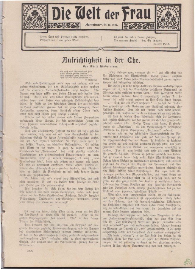 Artikelbild 1 des Artikels “50/1906 “