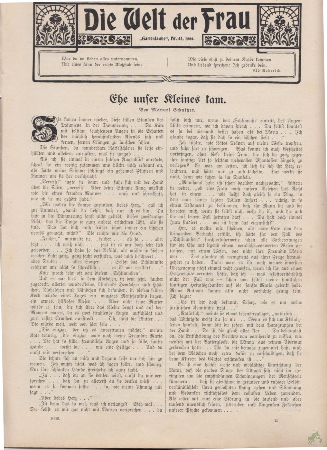 Artikelbild 1 des Artikels “43/1906 “