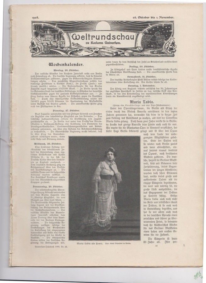 Artikelbild 1 des Artikels “26-1 November 1908 “