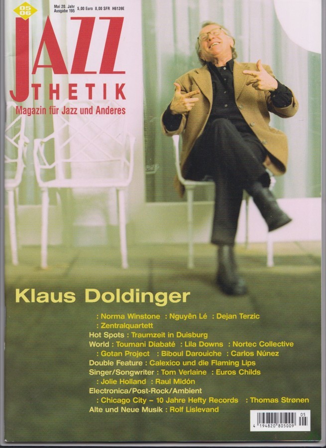 Artikelbild 1 des Artikels “5/2006, Klaus Doldinger “