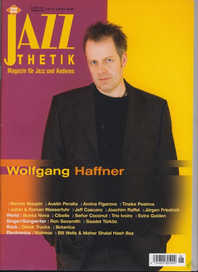 Artikelbild 1 des Artikels “6/2006, Wolfgang Haffner “