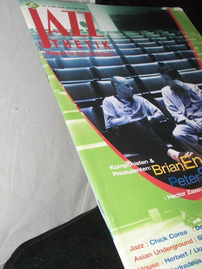 Artikelbild 1 des Artikels “6/2001 Brian Eno und Peter Schwalm “