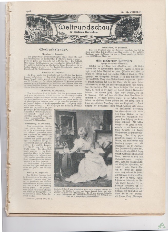 Artikelbild 1 des Artikels “7-13 Dezember, 1908 “