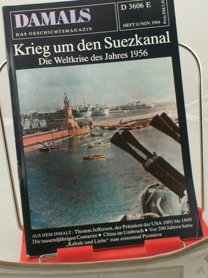 Artikelbild 1 des Artikels “11/1984, Krieg um den Suezkanal “