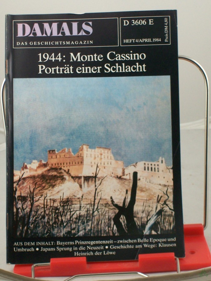 Artikelbild 1 des Artikels “4/1984, 1944 Monte Cassino Porträt einer Schlacht “