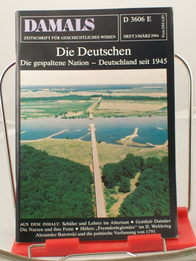 Artikelbild 1 des Artikels “3/1984, Die Deutschen “