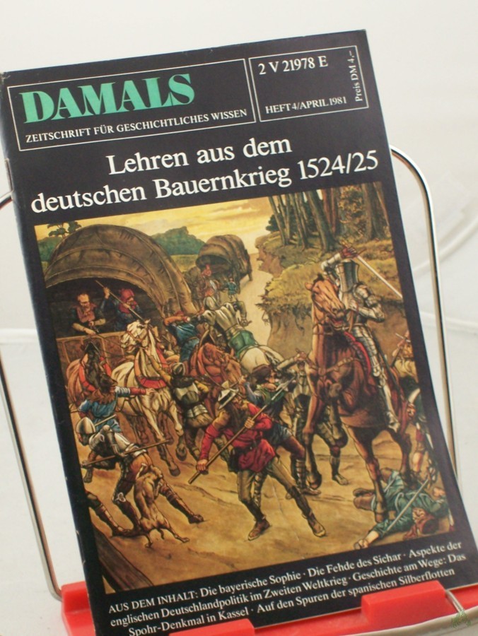 Artikelbild 1 des Artikels “4/1981, Lehren aus dem Bauernkrieg “