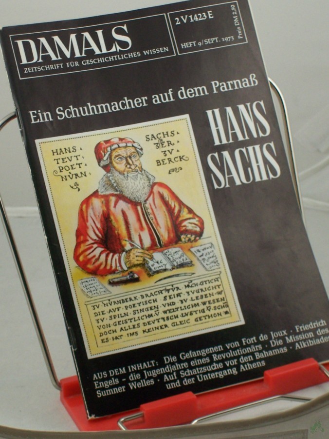 Artikelbild 1 des Artikels “9/1973, Hans Sachs “
