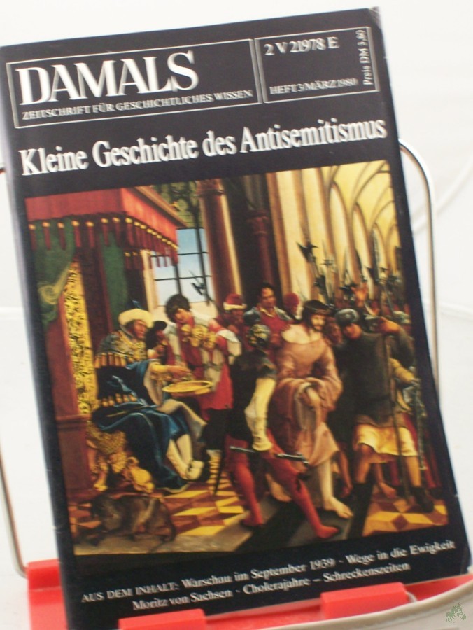 Artikelbild 1 des Artikels “3/1980, Kleine Geschichte des Antisemitismus “