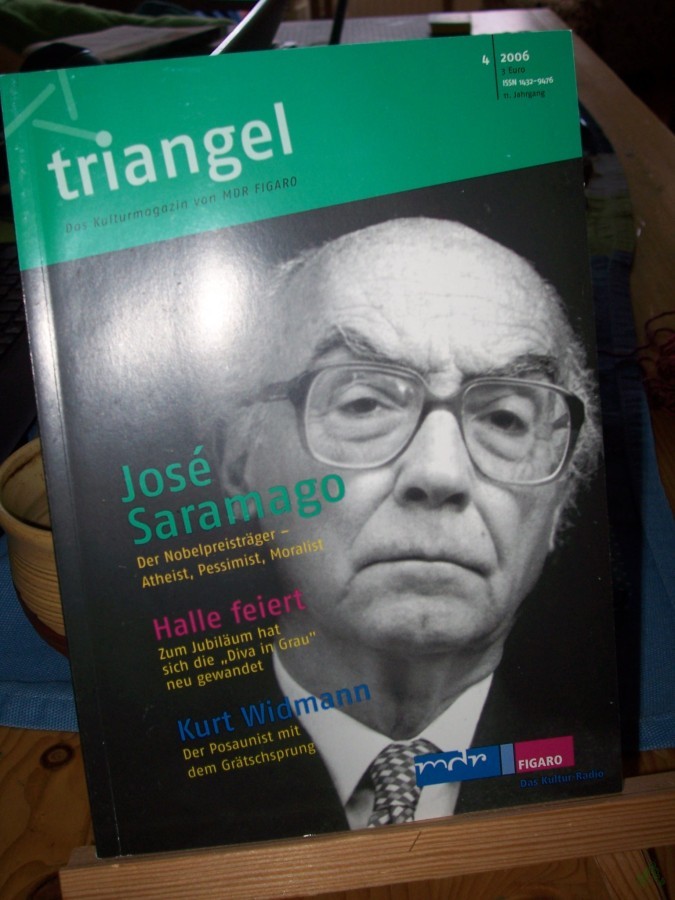 Artikelbild 1 des Artikels “Triangel 4/2006, Jose Saramago “
