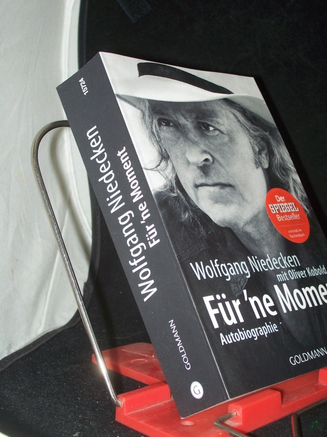 Product image 1 of the product “Für 'ne Moment : Autobiographie / Wolfgang Niedecken mit Oliver Kobold. Mit einem Vorw. zur Taschenbuchausg. ”