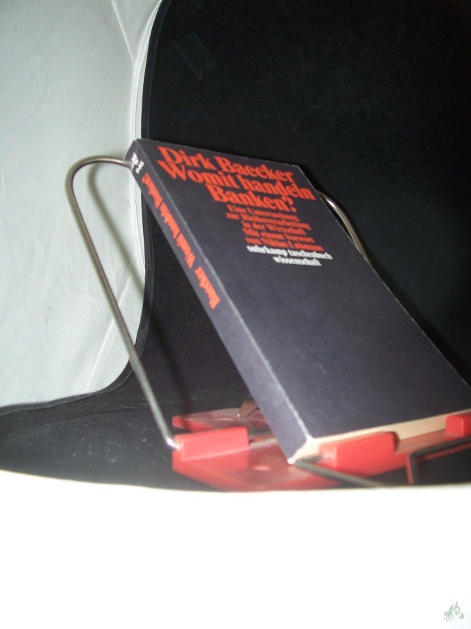 Artikelbild 1 des Artikels “Womit handeln Banken? : Eine Untersuchung zur Risikoverarbeitung in der Wirtschaft / Dirk Baecker. Mit einem Vorw. von Niklas Luhmann “