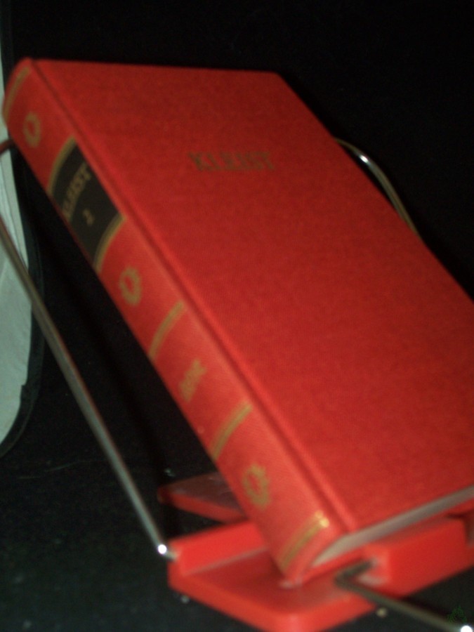 Product image 1 of the product “Kleist, Heinrich von: Kleists Werke Teil: Bd. 2. ”