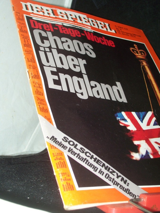 Artikelbild 1 des Artikels “3/1974, Drei Tage Woche, Chaos über England “