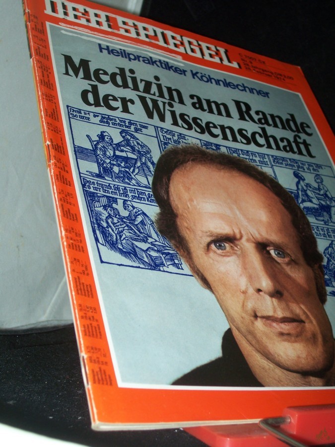 Artikelbild 1 des Artikels “9/1974, Heilpraktiker Köhnlechner Medizin am Rande der Wissenschaft “