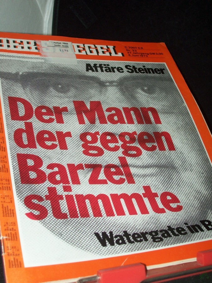 Artikelbild 1 des Artikels “23/1973, Der Mann der gegen Barzel stimmte “