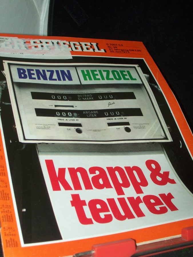 Artikelbild 1 des Artikels “26/1973, Benzin, Heizöl, knapp und teurer “