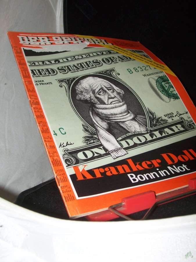 Artikelbild 1 des Artikels “7/1973, Kranker Dollar, Bonn in Not “