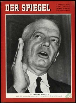 Artikelbild 1 des Artikels “28/1957, Zu offenen Himmeln, Amerikas Abrüstungsbeauftragter Stassen “