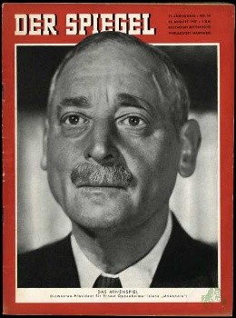 Artikelbild 1 des Artikels “35/1957, Das Minenspiel, Diamanten Präsident Sir Ernest Oppenheimer “