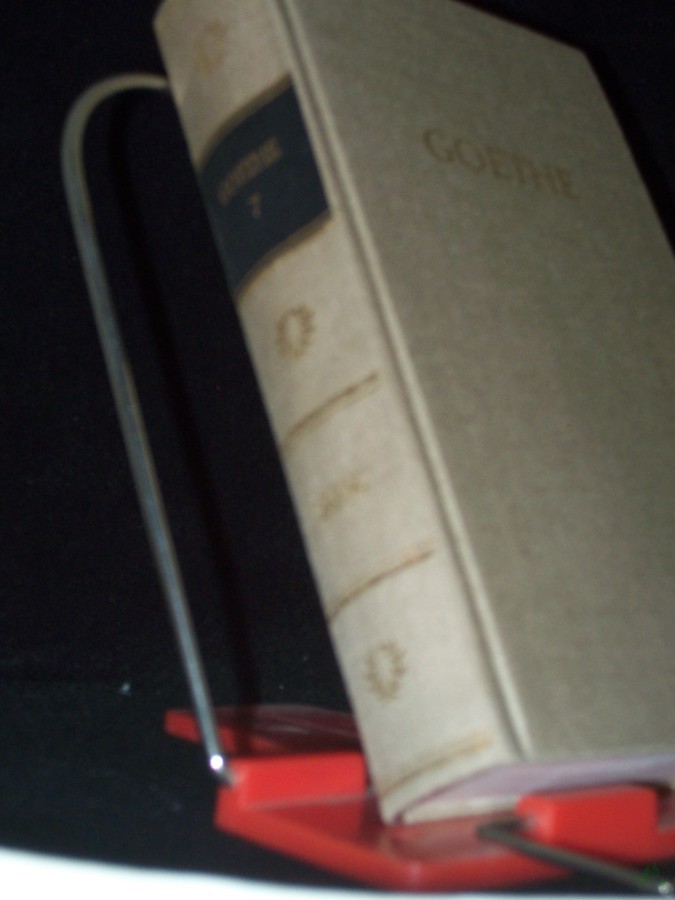 Product image 1 of the product “Goethe, Johann Wolfgang von: Goethes Werke Teil: Bd. 7., Wilhelm Meisters Wanderjahre Maximen und Reflexionen ”