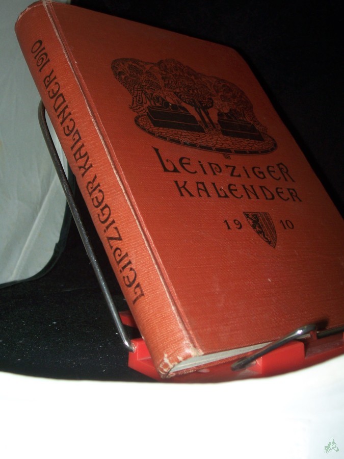 Product image 1 of the product “Leipziger Kalender 1910. Illustriertes Jahrbuch und Chronik. 7. Jg ”