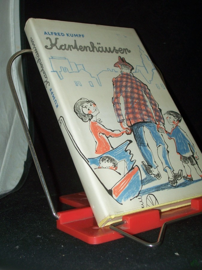 Artikelbild 1 des Artikels “Kartenhäuser : Heitere Impressionen e. Familienvaters, der auch kath. ist. / Alfred Kumpf. [Ill.: Alexander Alfs] “