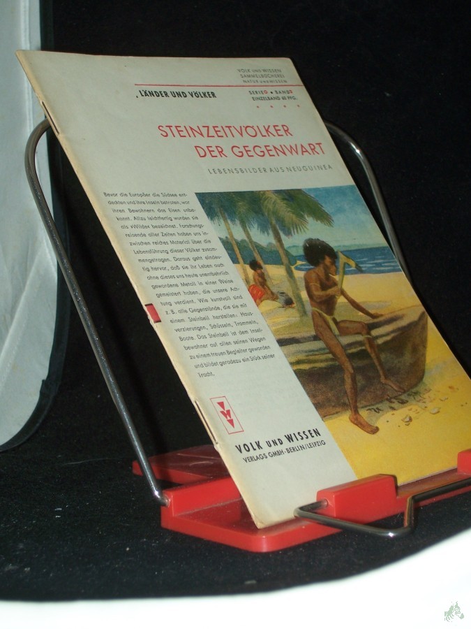 Artikelbild 1 des Artikels “Steinzeitvölker der Gegenwart : Lebensbilder aus Neuguinea (Südsee) / [Hans Damm] “