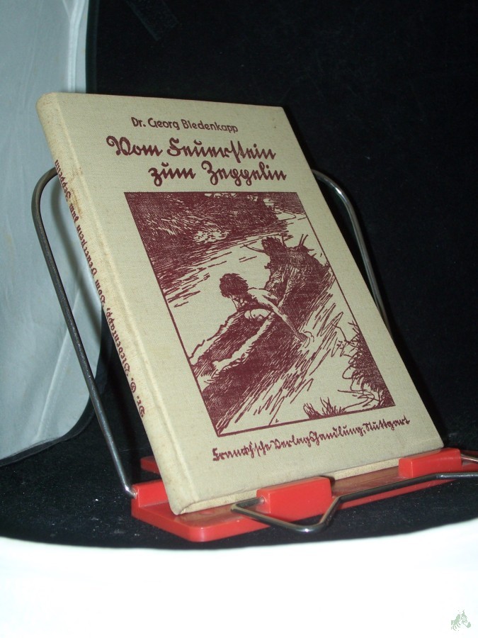 Artikelbild 1 des Artikels “Vom Feuerstein zum Zeppelin : Märchen aus Urzeit u. Gegenwart / Georg Beidenkapp. Mit 10 [eingedr.] Vollbildern nach Orig. von Willy Planck “