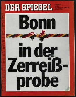 Artikelbild 1 des Artikels “20/1972, Bonn in der Zerreissprobe “