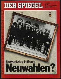 Artikelbild 1 des Artikels “12/1972, Neuwahlen? “