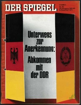 Product image 1 of the product “5071971, Unterwegs zur Anerkennung Abkommen mit der DDR ”