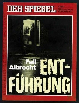 Artikelbild 1 des Artikels “52/1971, Entführung, Fall Albrecht “