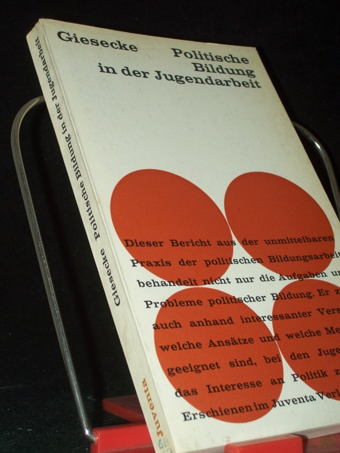 Product image 1 of the product “Politische Bildung in der Jugendarbeit / Hermann Giesecke ”