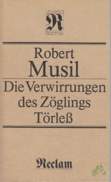 Artikelbild 1 des Artikels “Die Verwirrungen des Zöglings Törless / Robert Musil “